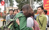 Những hình ảnh xúc động trong lễ giao quân ở Hà Nội
